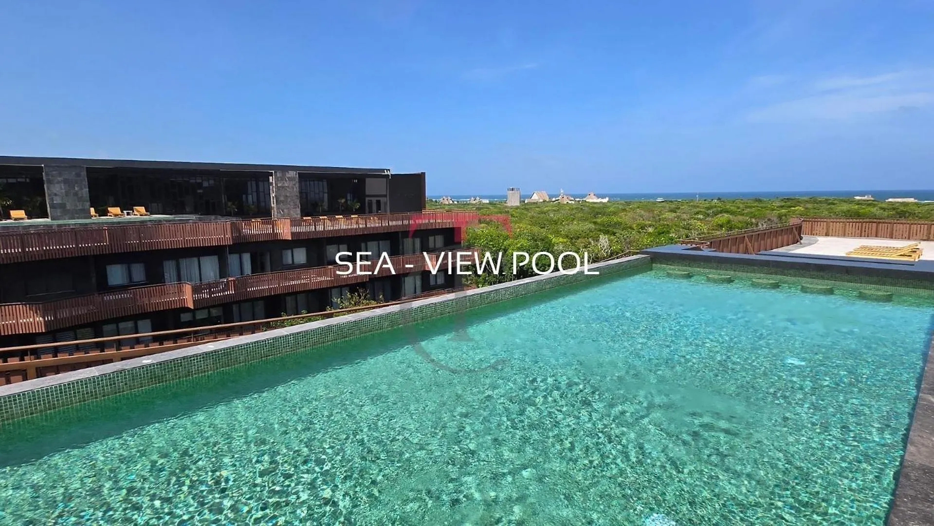 Apartment With Private Jacuzzi, Rooftop Pools & Free Beach Club 툴룸