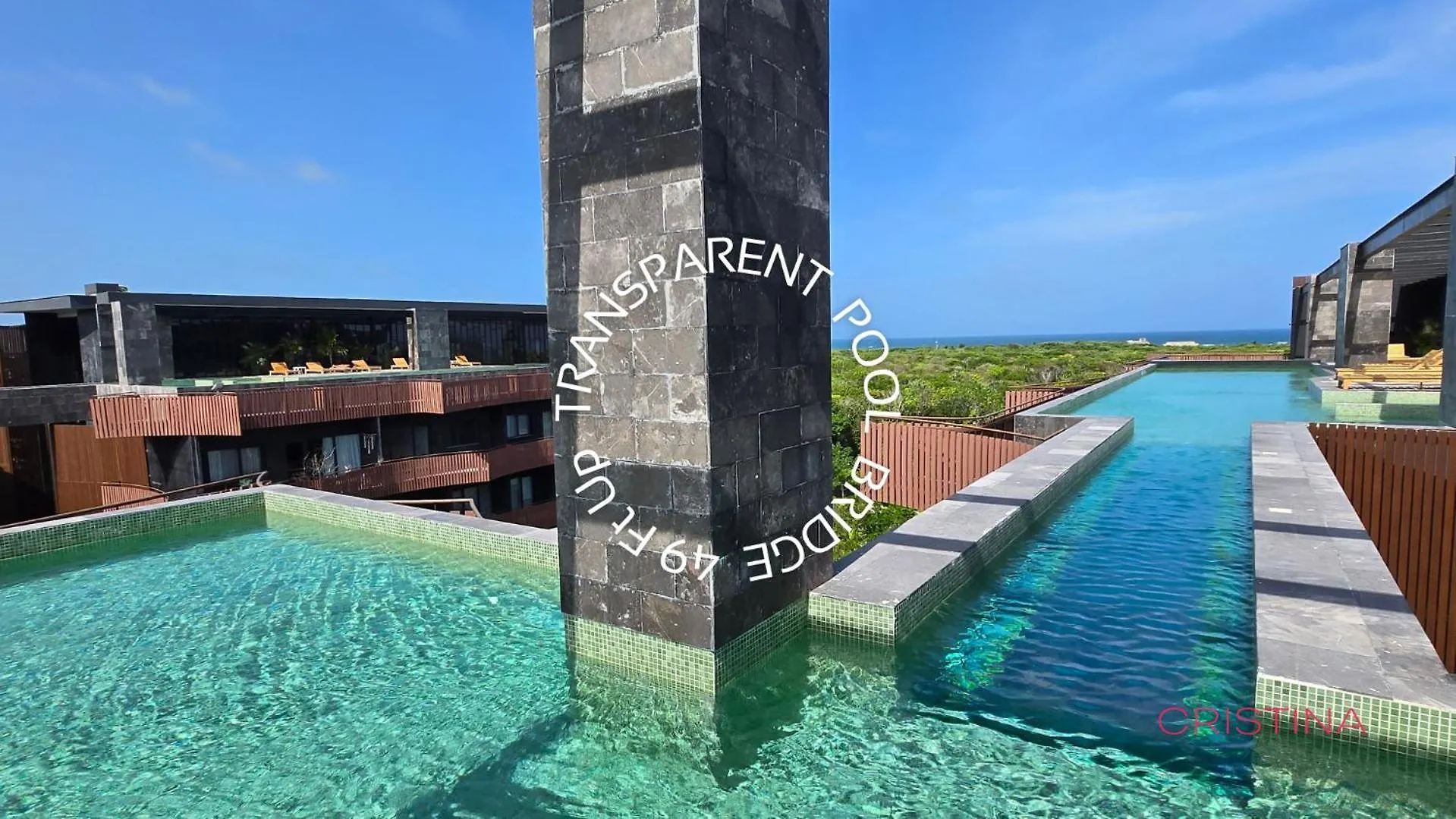 Apartment With Private Jacuzzi, Rooftop Pools & Free Beach Club 툴룸 0*,  멕시코