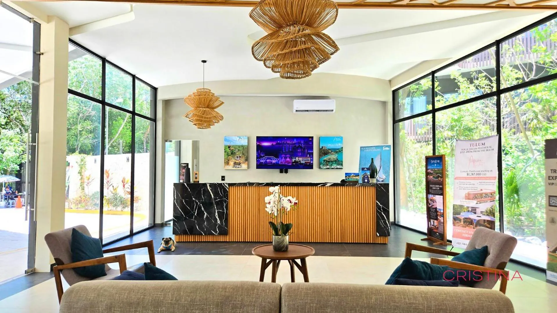 Apartment With Private Jacuzzi, Rooftop Pools & Free Beach Club 툴룸