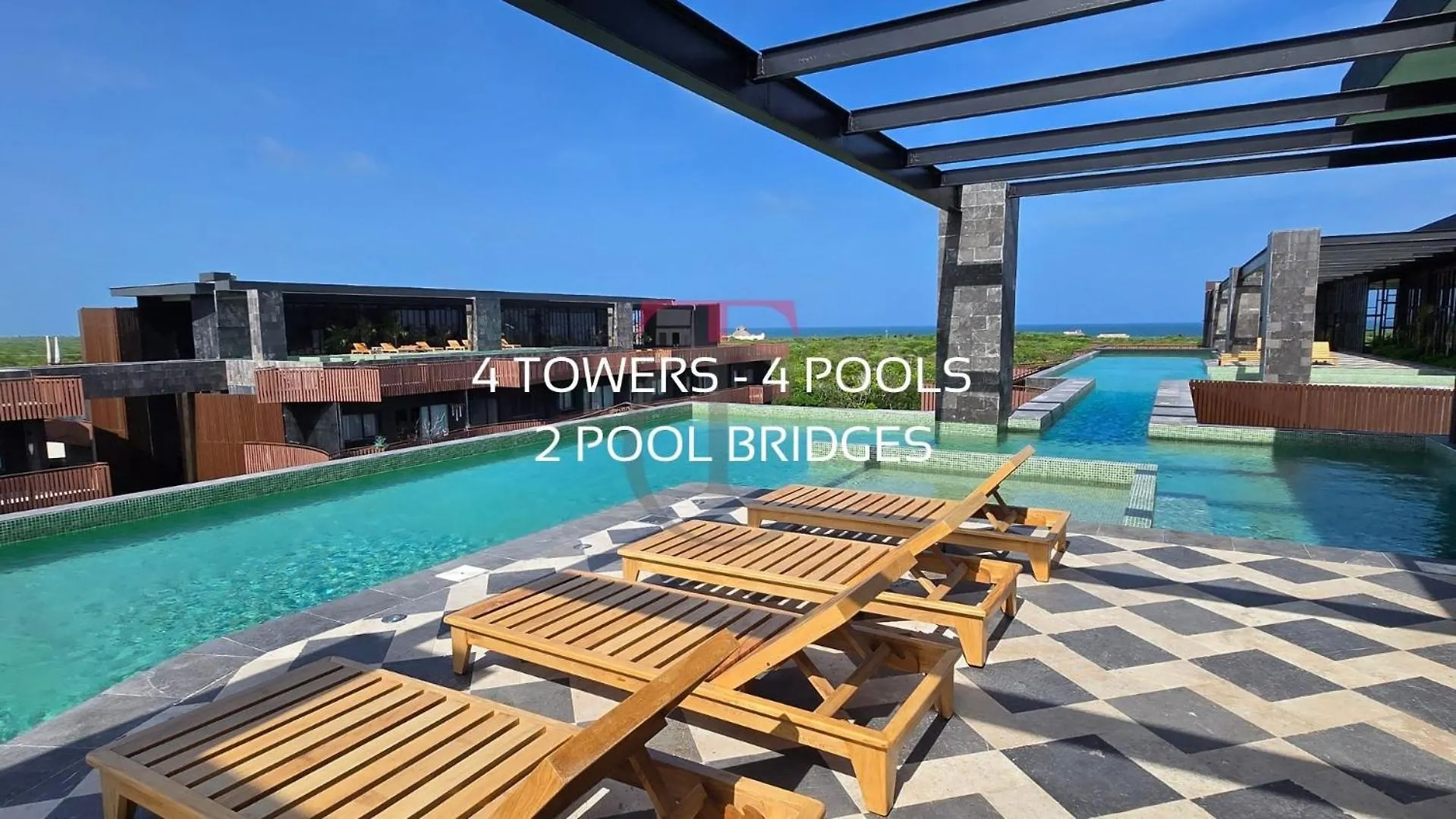 Apartment With Private Jacuzzi, Rooftop Pools & Free Beach Club Tulum